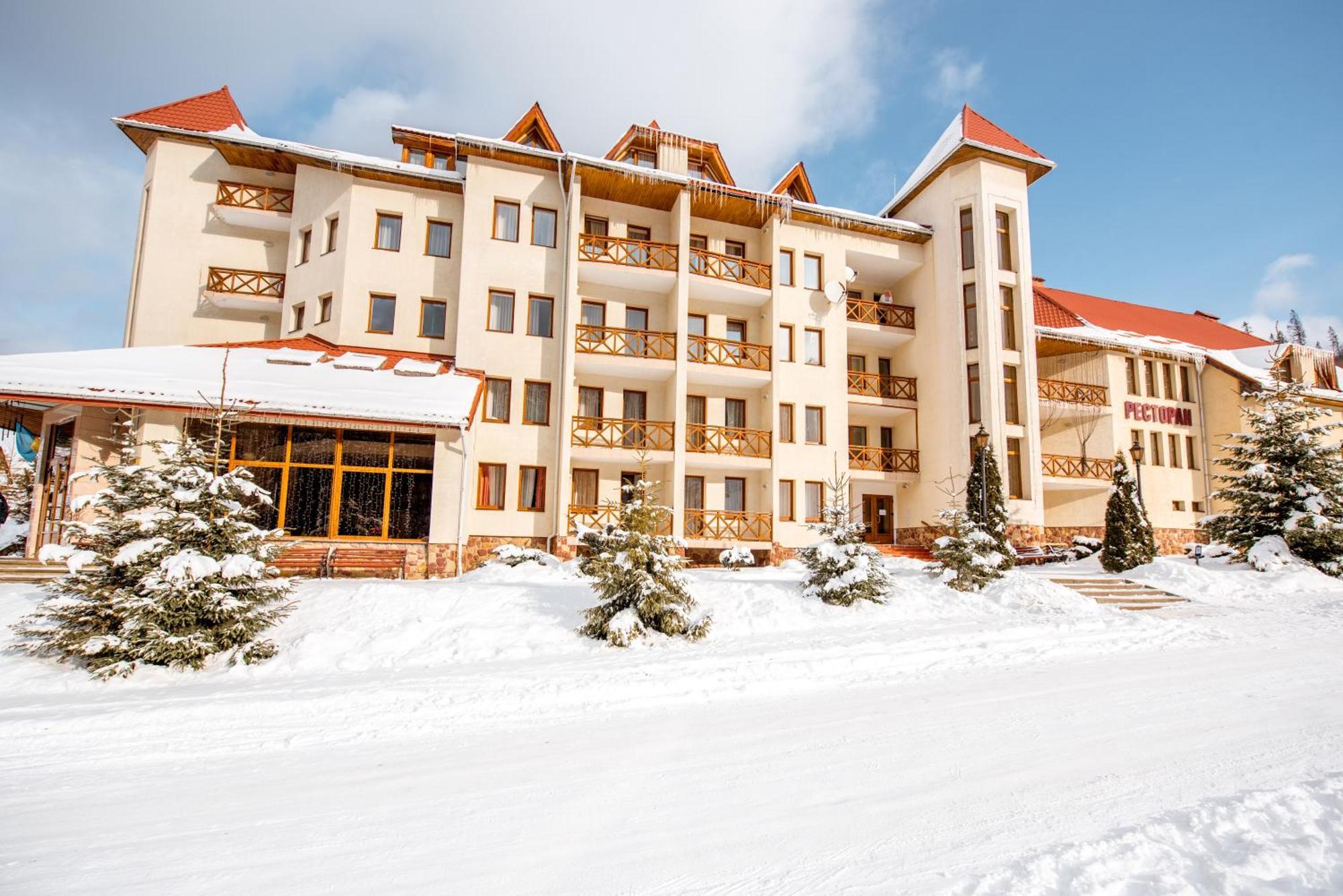 Zahar Berkut Hotel Slavske Exterior foto